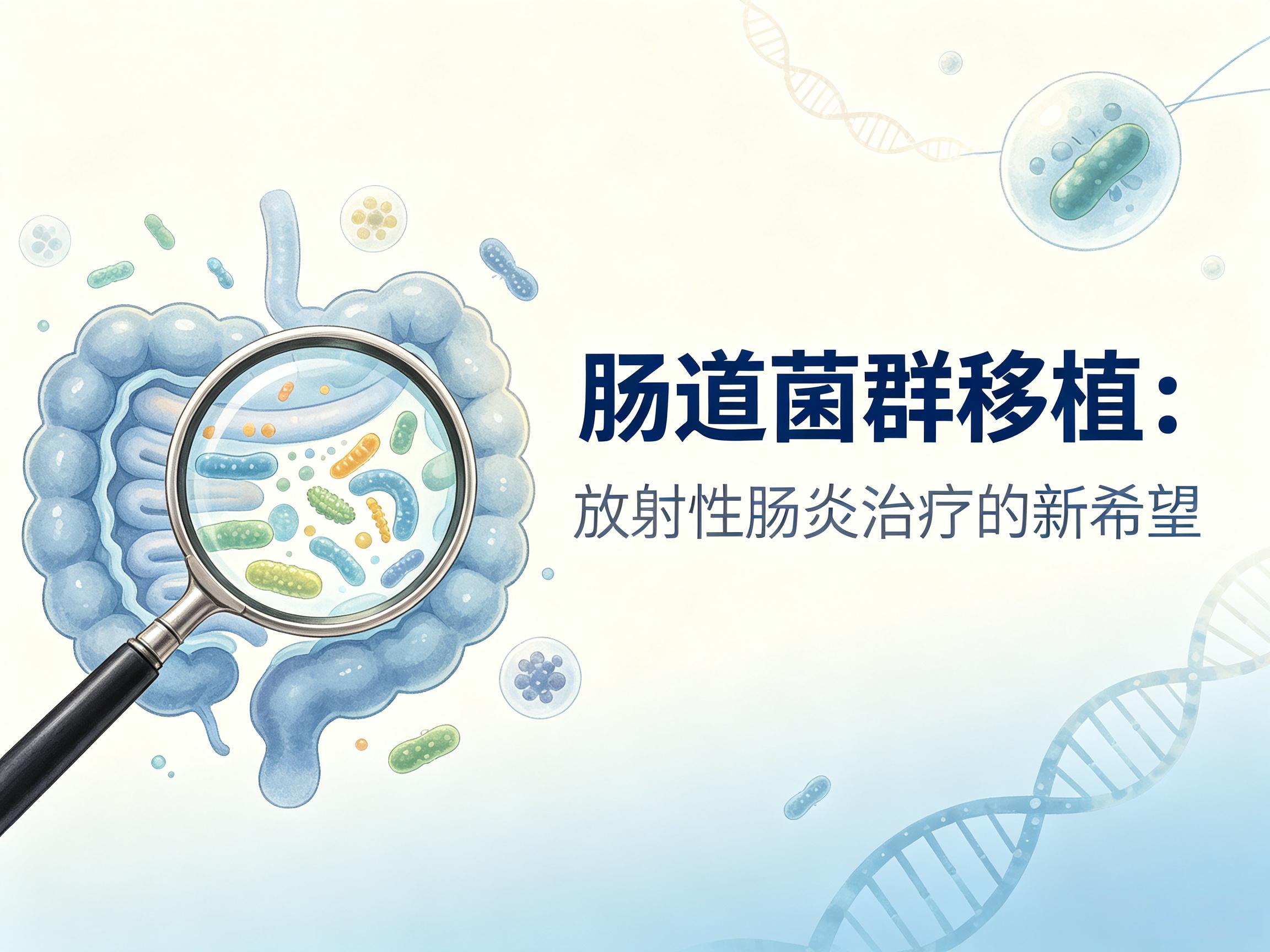 荆州市|第3期 肠道菌群移植：放射性肠炎治疗的新希望